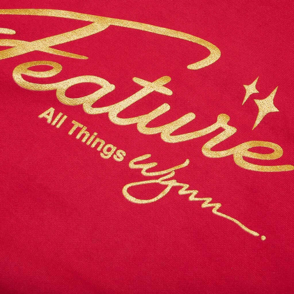 Feature x Wynn Shine Hoodie - Scarlet - Image 5