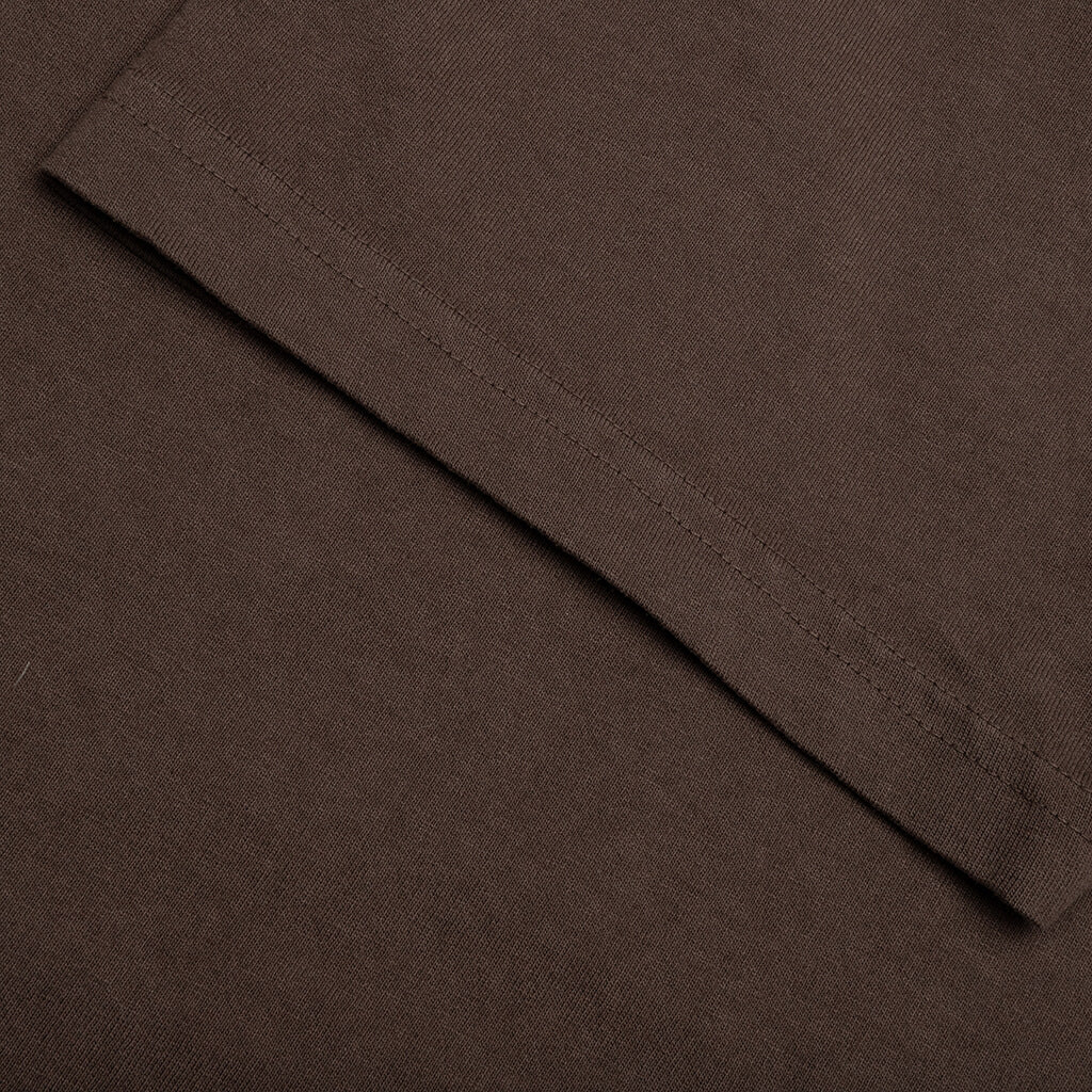 Feature x Wynn Logo Lock Up Tee - Bitter Chocolate - Image 6