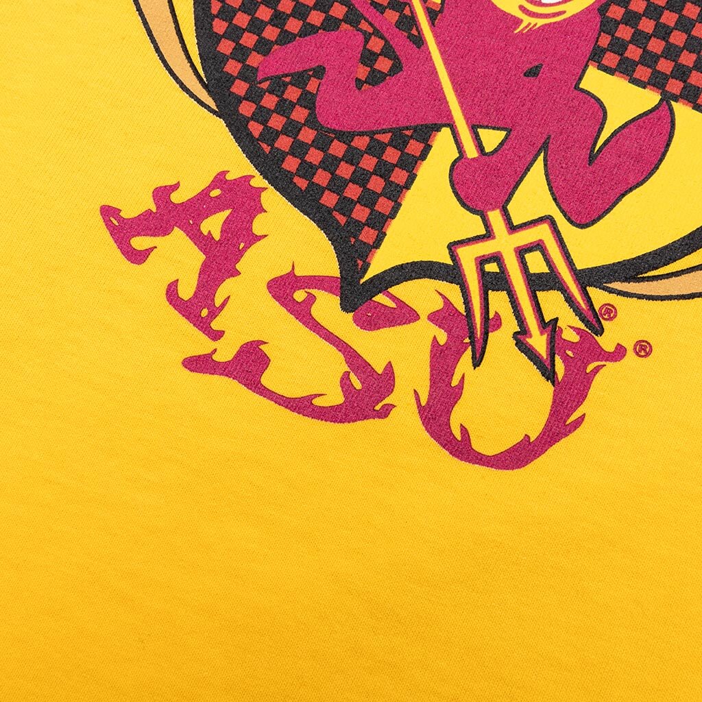 Feature x ASU Crest Tee - Spectra Yellow - Image 5