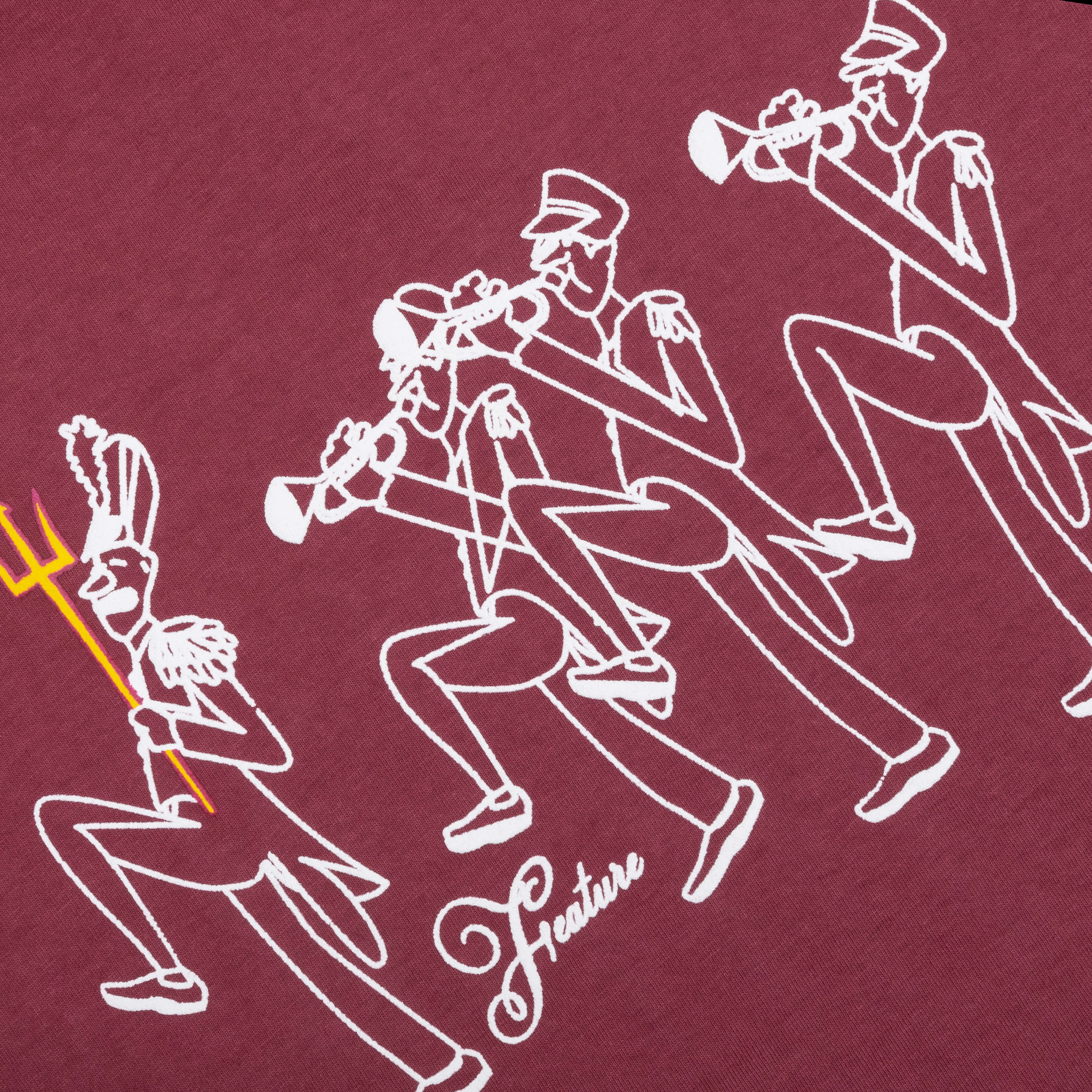 Feature x ASU Fight Song Tee - Maroon - Image 4
