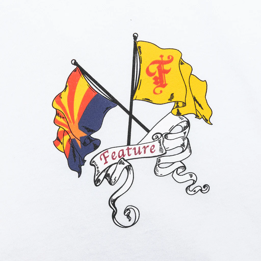 Feature x ASU Flag Tee - White - Image 4