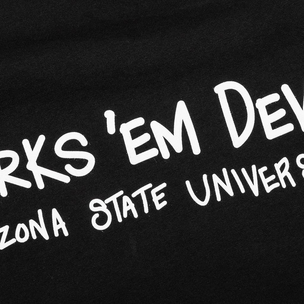 Feature x ASU Fork Em Devils Tee - Black - Image 5