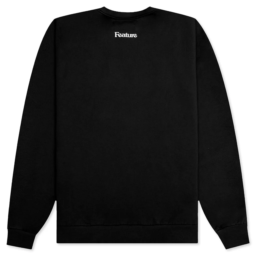 Feature x ASU Glowing Devils Crewneck - Black - Image 2