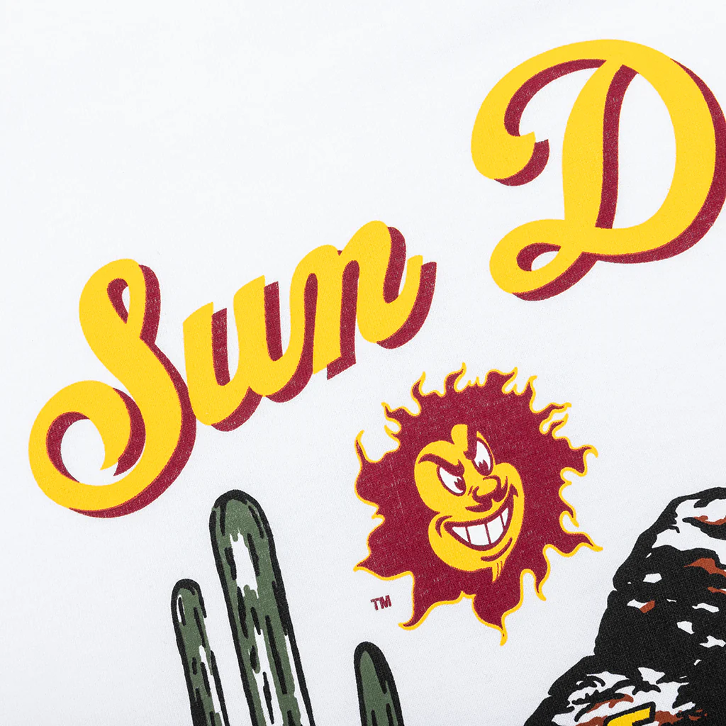 Feature x ASU Hill Tee - White - Image 4