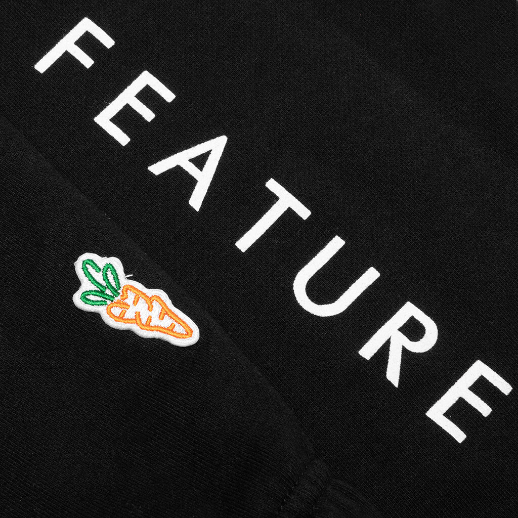 Feature x Carrots x Freddie Gibbs Rabbits Wordmark Sweatpant - Black - Image 4