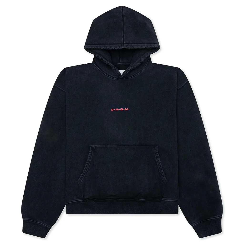 Feature x D-R-G-N Helmet Hoodie - Vintage Black