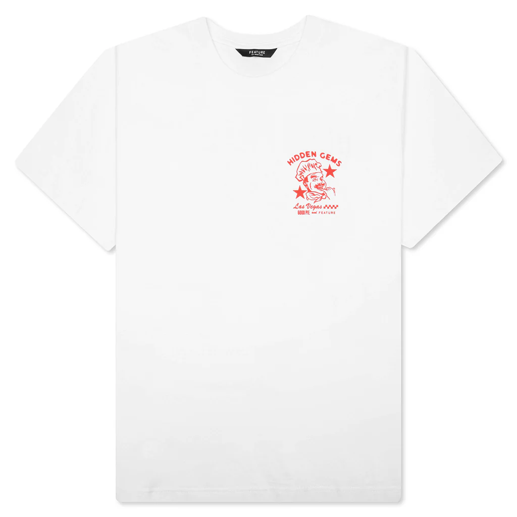 Feature x Good Pie Good Hot Tee - White