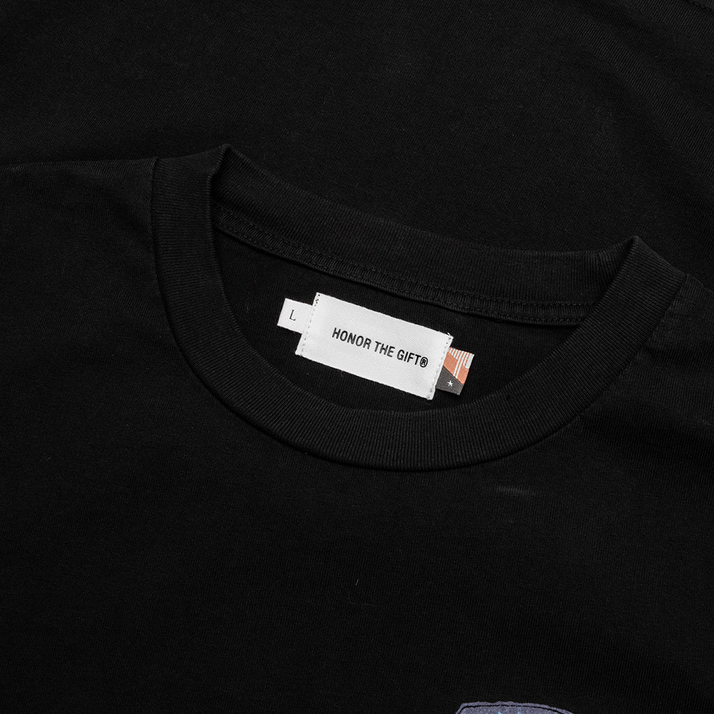 Feature x Honor The Gift Speed Tee - Faded Black - Image 3