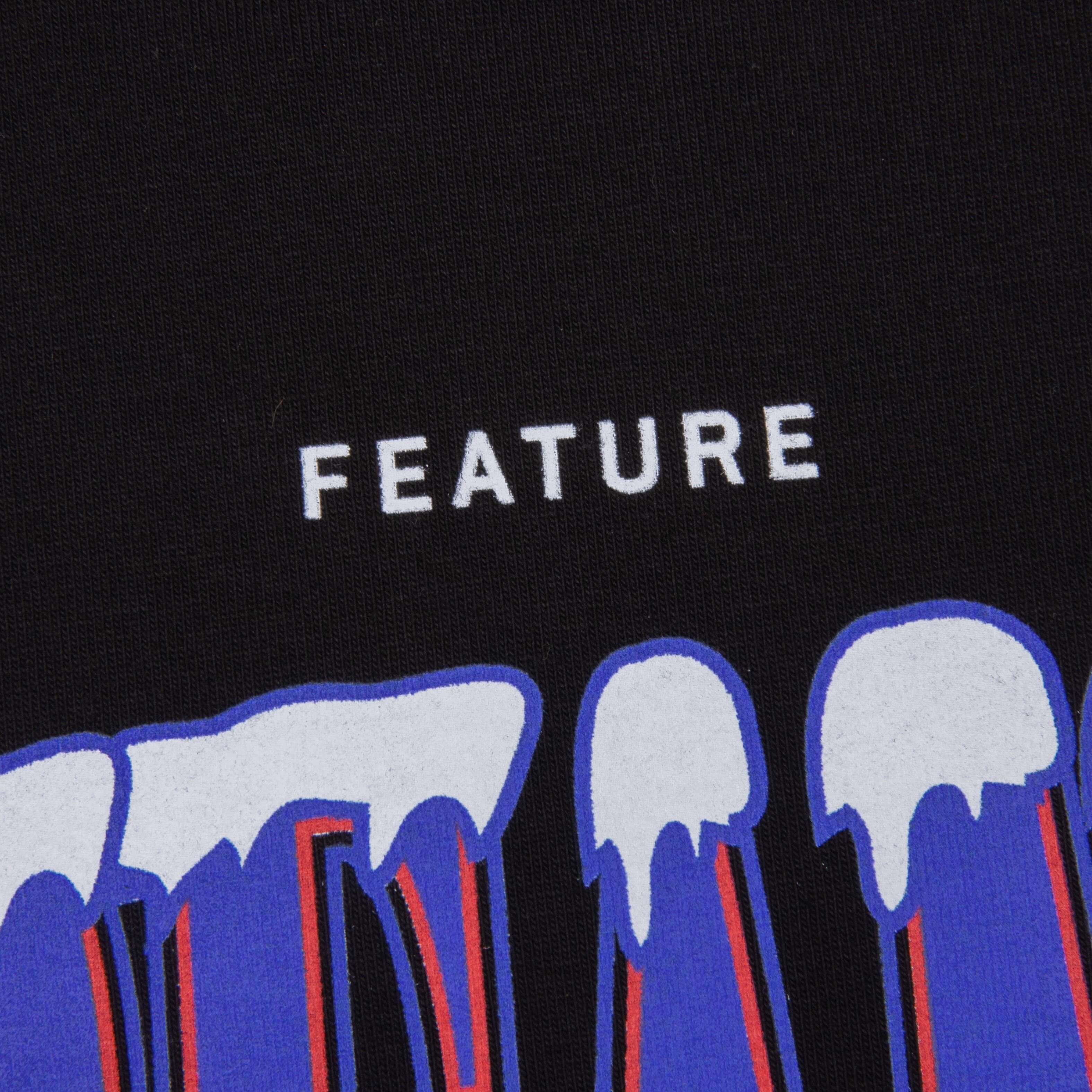 Feature x Icecream Super Bowl Short Sleeve Tee - Black - Image 3