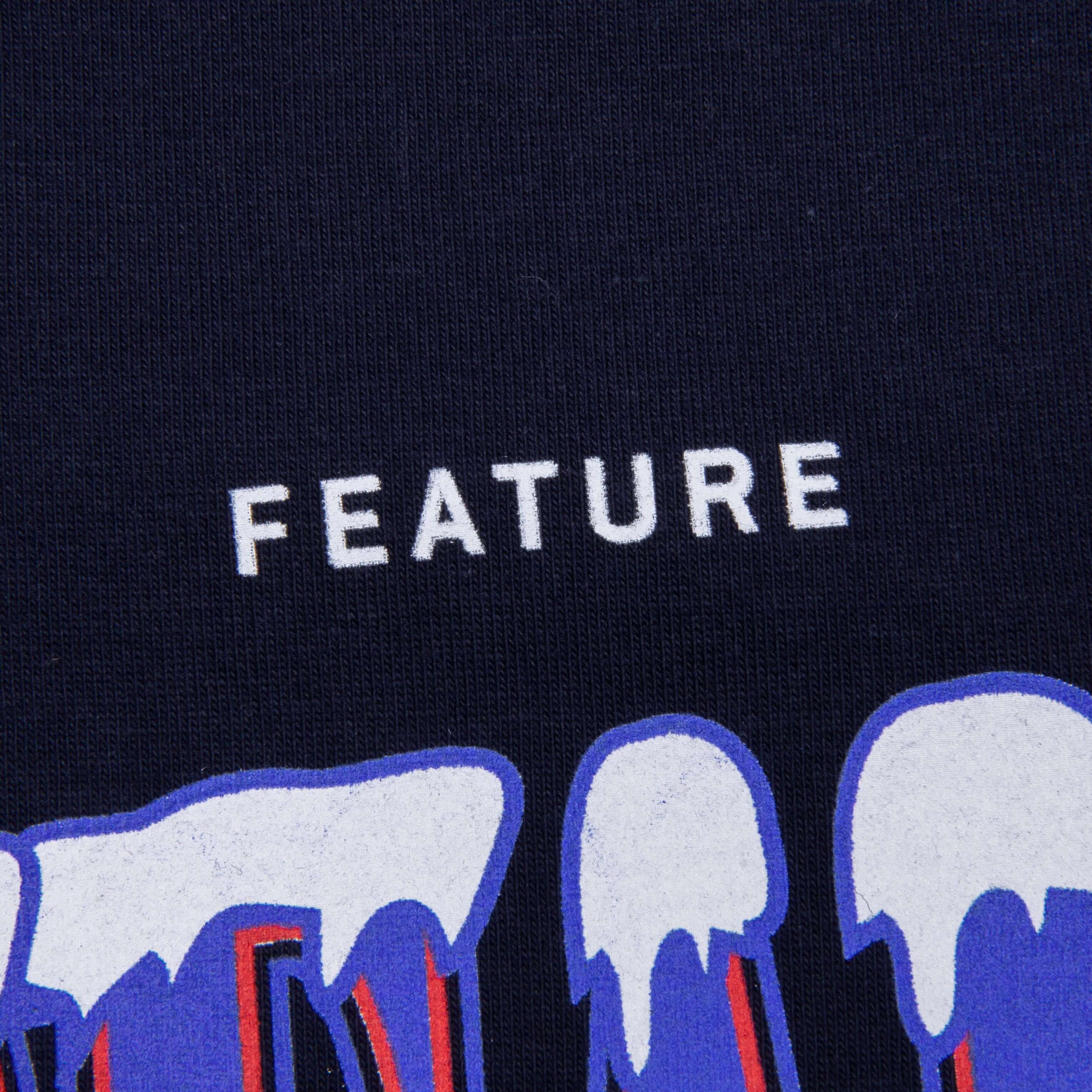 Feature x Icecream Super Bowl Short Sleeve Tee - Navy - Image 3