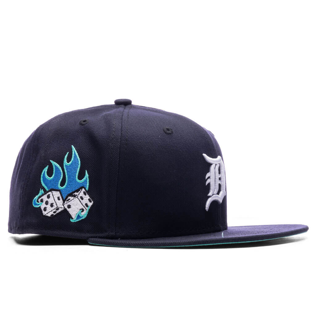 Feature x New Era Flaming Dice 59FIFTY Fitted - Detroit Tigers - Image 5