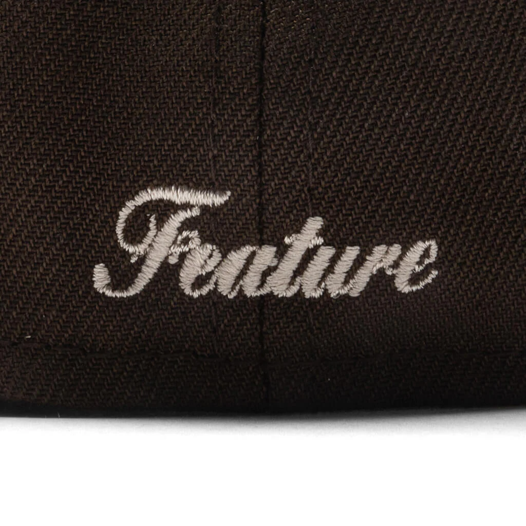 Feature x New Era Antelope Island 59FIFTY Fitted - Brown/Black - Image 3