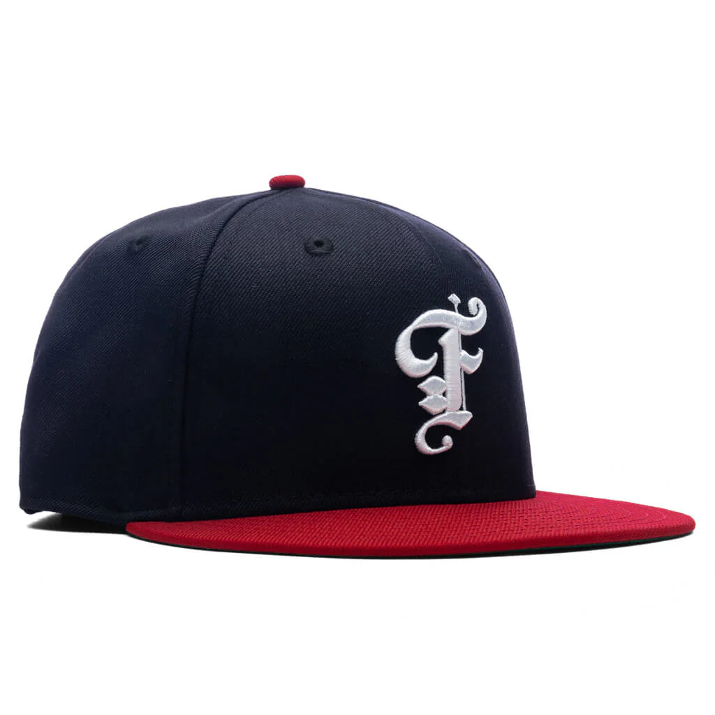 Feature x New Era 59FIFTY Fitted Wool - Navy/Red - Image 7