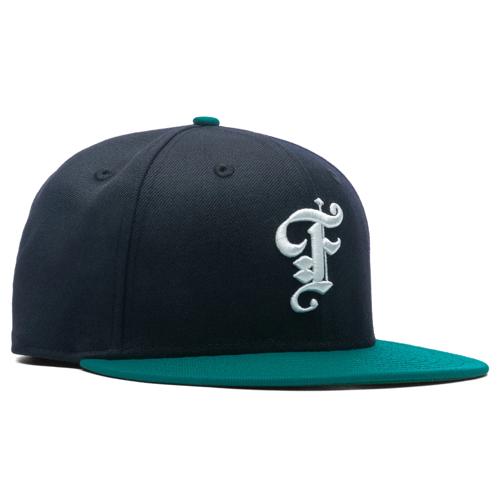 Feature x New Era 59FIFTY Fitted Wool - Navy/Teal - Image 5