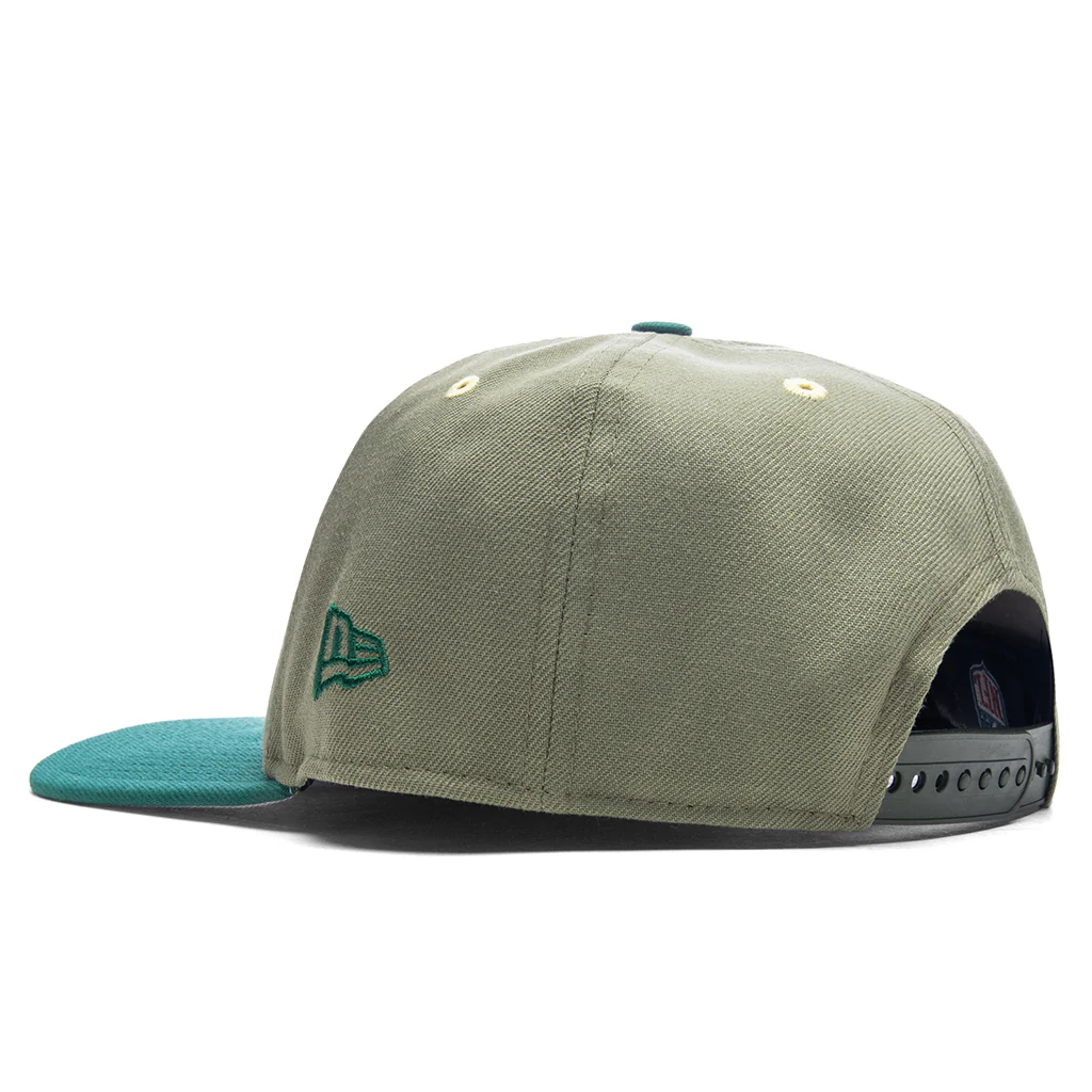 Feature x New Era 9FIFTY A-Frame Snapback Las Vegas Raiders - Green Back/Emerald Green - Image 4