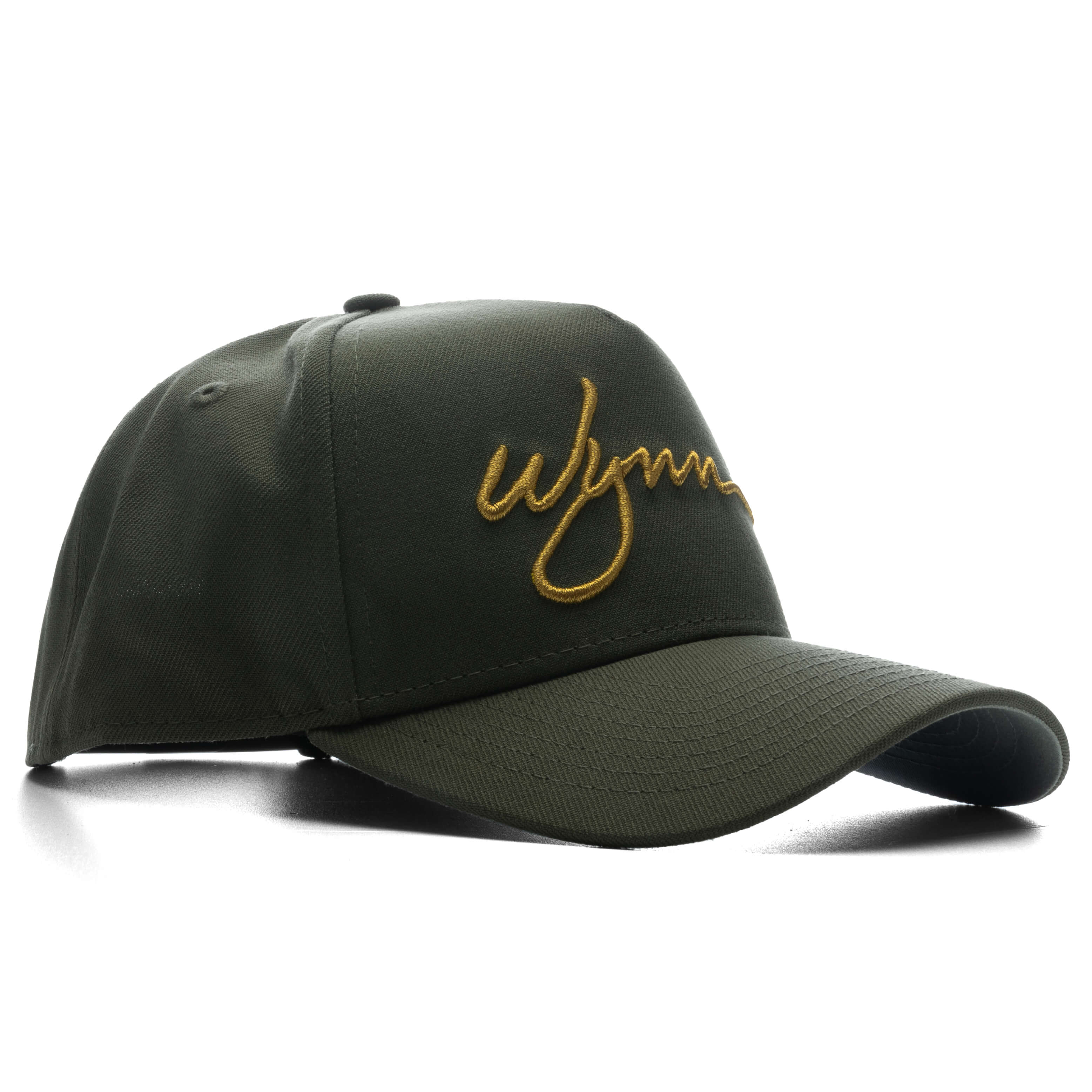 FEATURE x Wynn New Era 9FORTY Plaza A-Frame Snapback - New Olive - Image 3