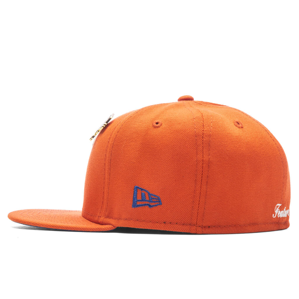 Feature x New Era Calabasas 59FIFTY Fitted - Fight Orange - Image 4