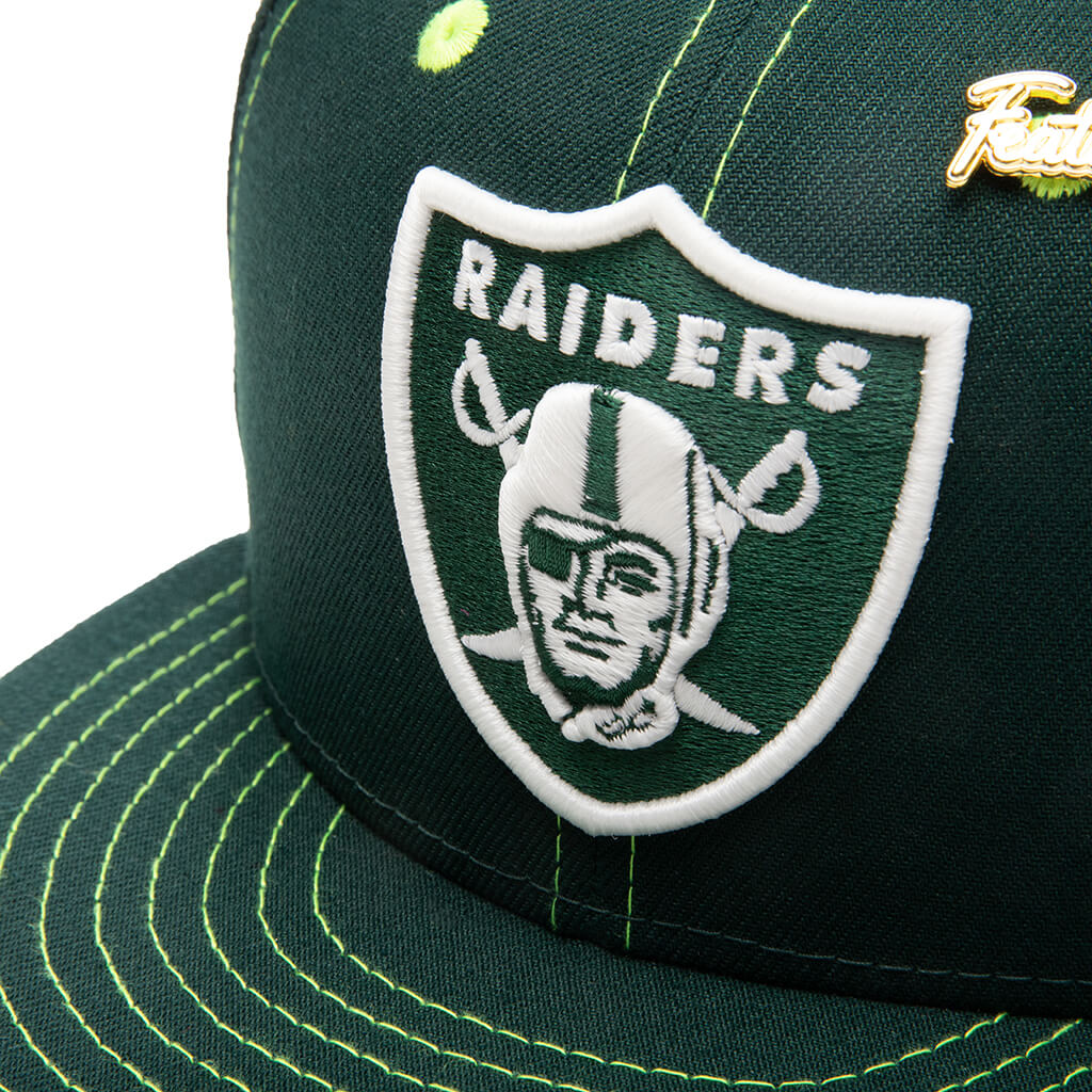 Feature x New Era "Night Vision" 59FIFTY Fitted - Las Vegas Raiders - Image 2