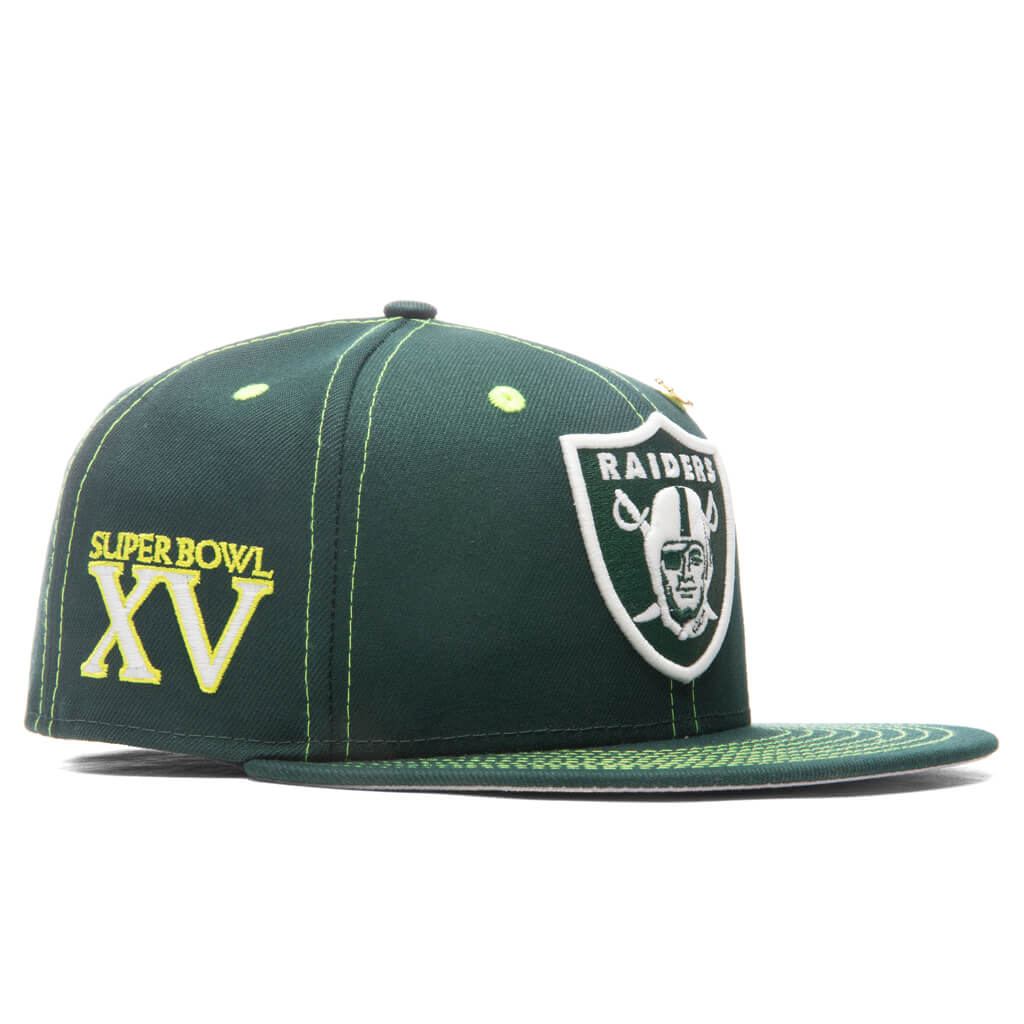 Feature x New Era "Night Vision" 59FIFTY Fitted - Las Vegas Raiders - Image 3