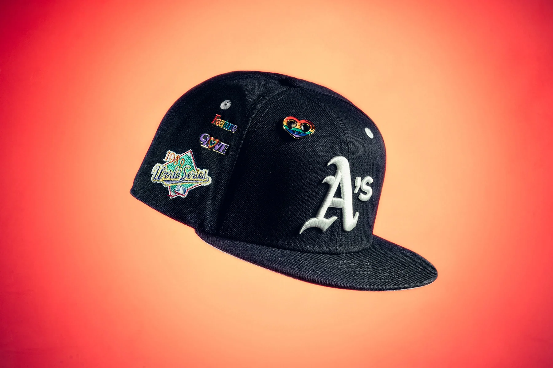 Feature x New Era 'Pride' 59Fifty Fitted - Oakland Athletics - Image 6