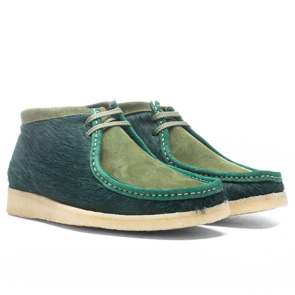Feature x Padmore & Barnes P404 Original Boot - Green/Green - Image 2