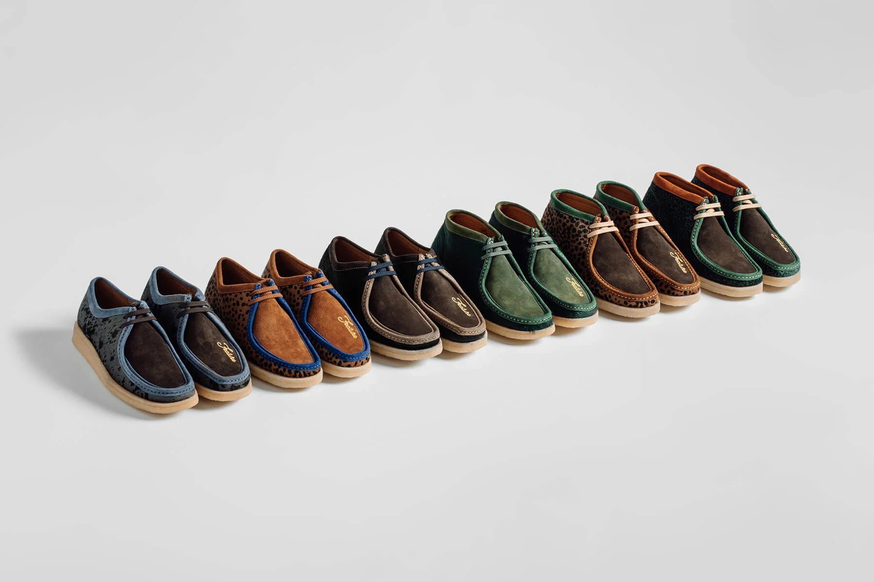Feature x Padmore & Barnes P404 Original Boot - Green/Green - Image 6
