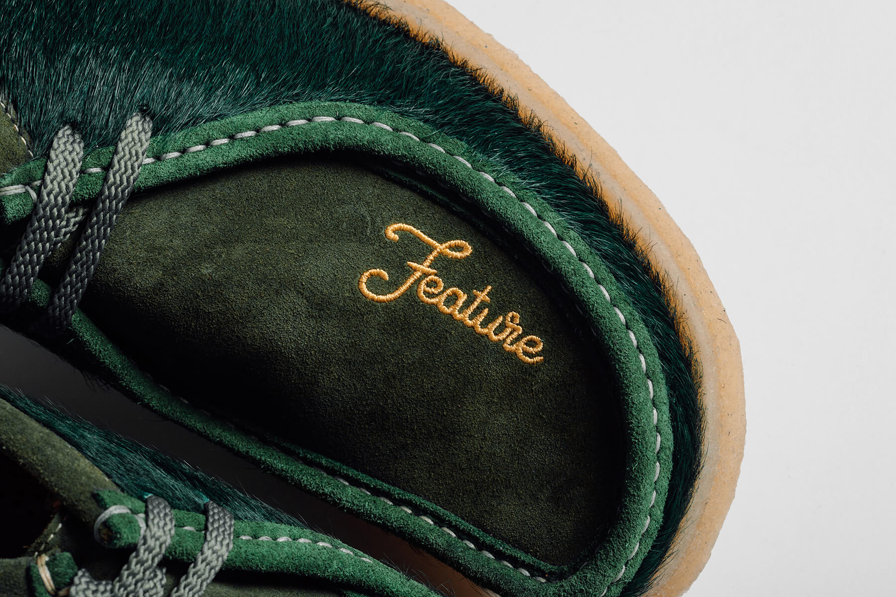 Feature x Padmore & Barnes P404 Original Boot - Green/Green - Image 8
