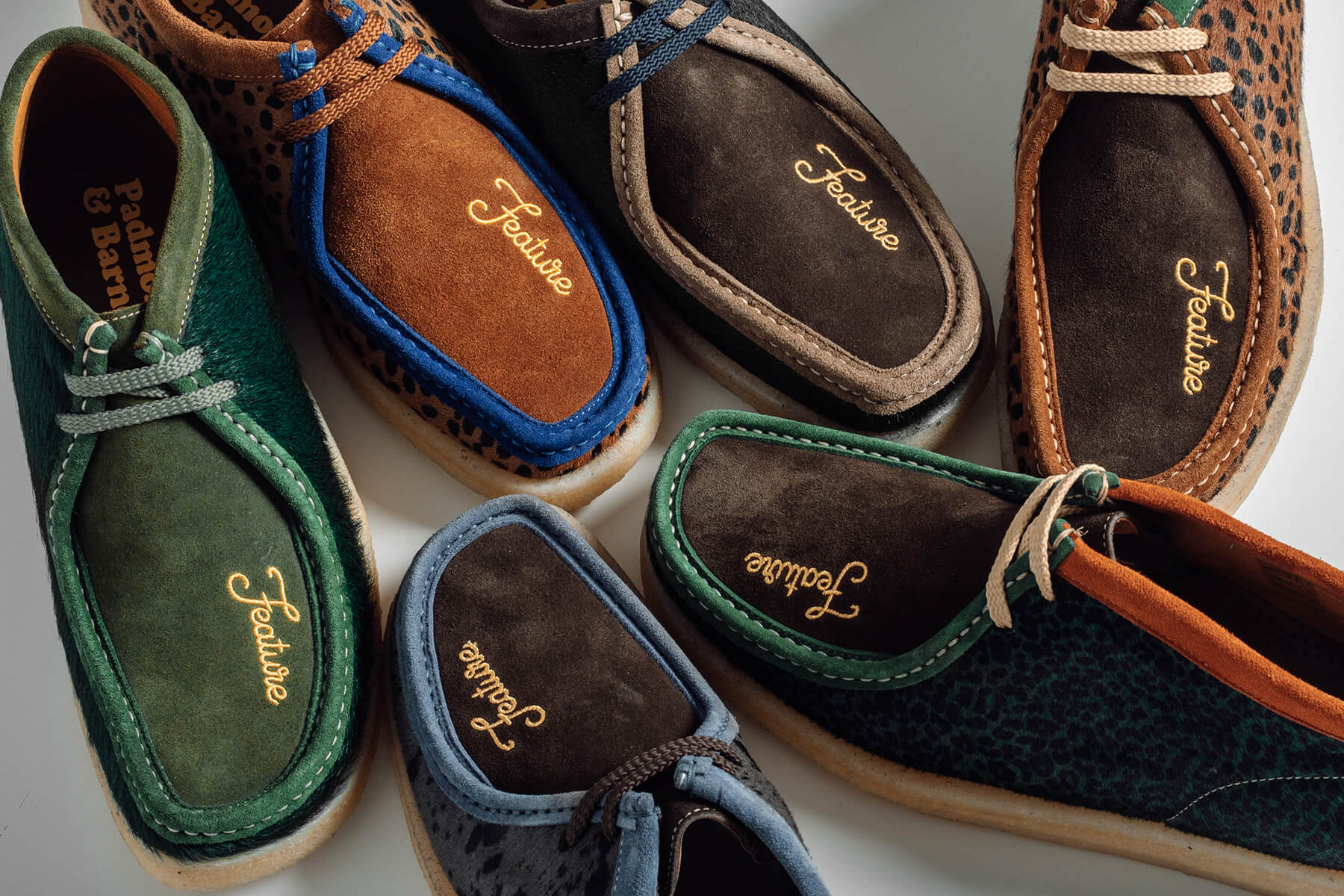 Feature x Padmore & Barnes P404 Original Boot - Green/Green - Image 9
