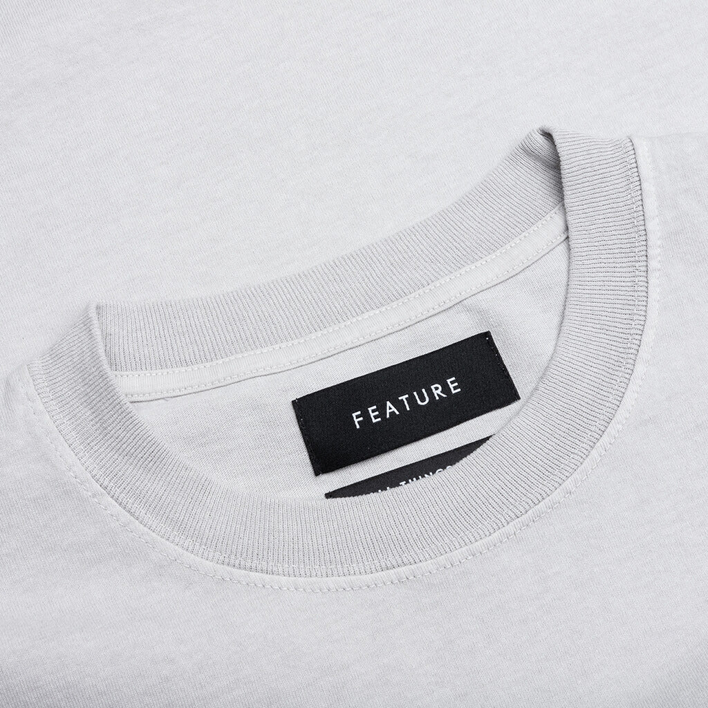 Feature x UNLV Bearly Rebel Tee - Pigment Grey - Image 3