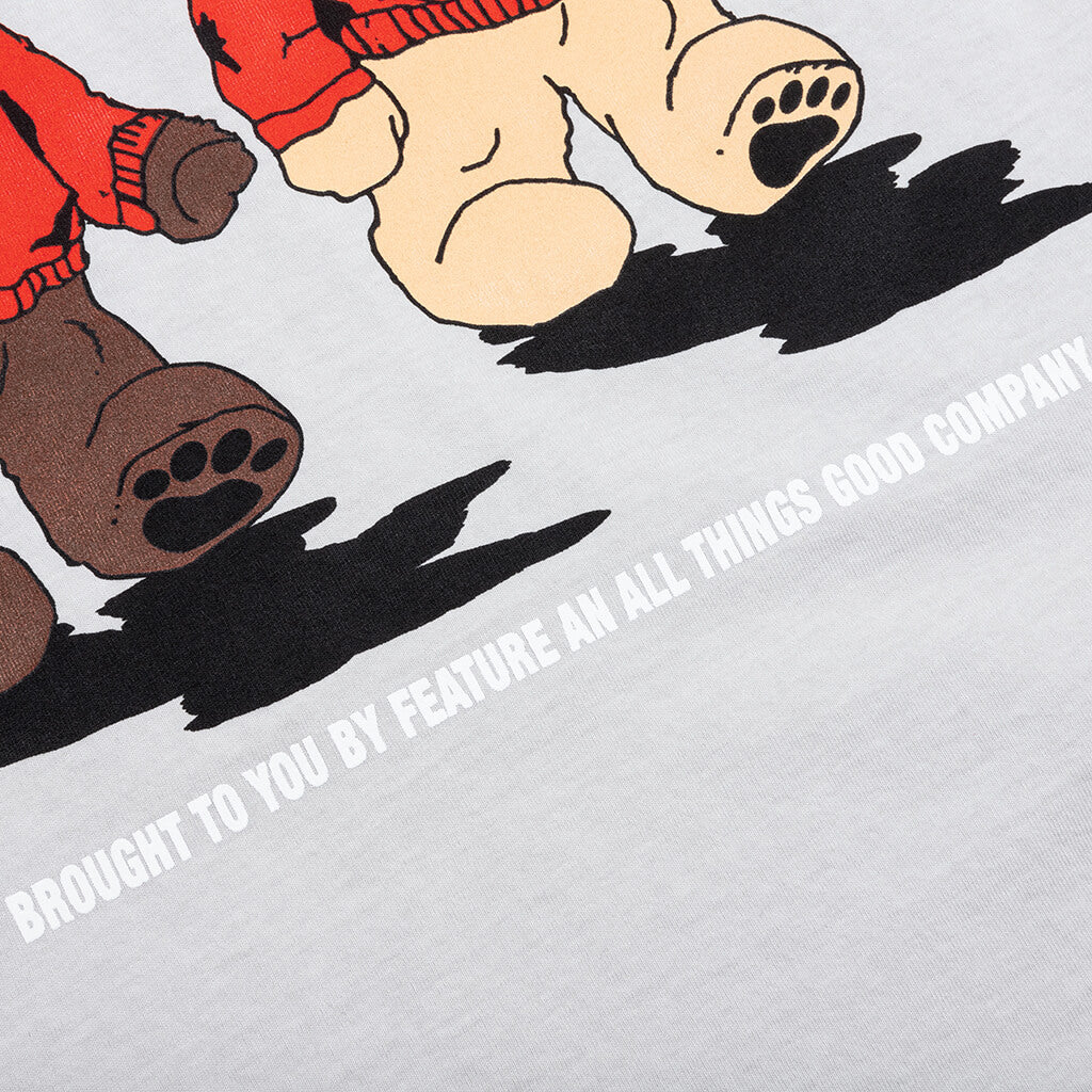 Feature x UNLV Bearly Rebel Tee - Pigment Grey - Image 5