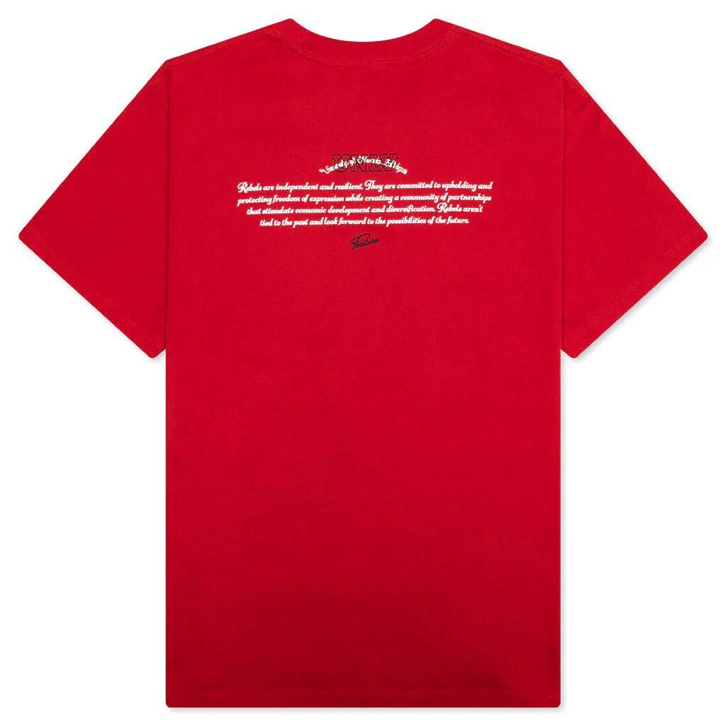 Feature x UNLV Chrome Rebels Tee - Red - Image 2