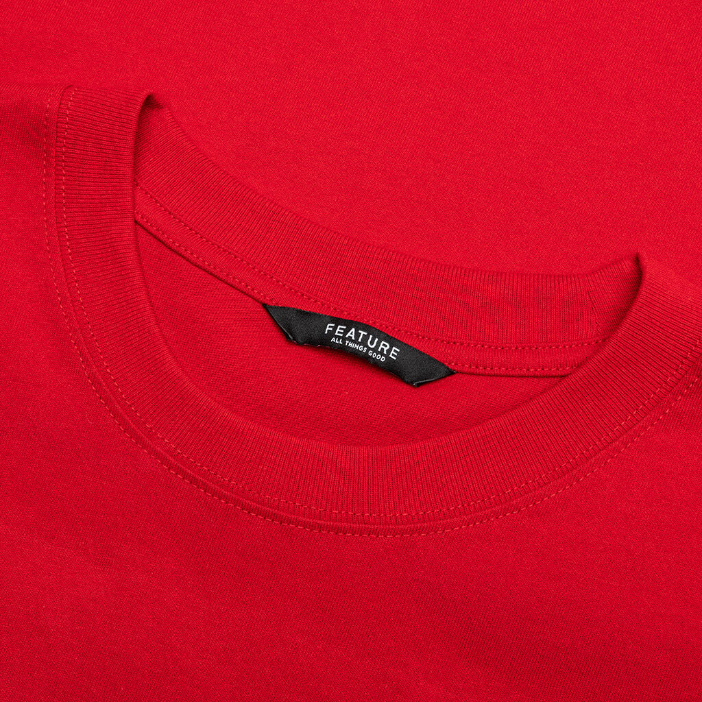 Feature x UNLV Chrome Rebels Tee - Red - Image 5