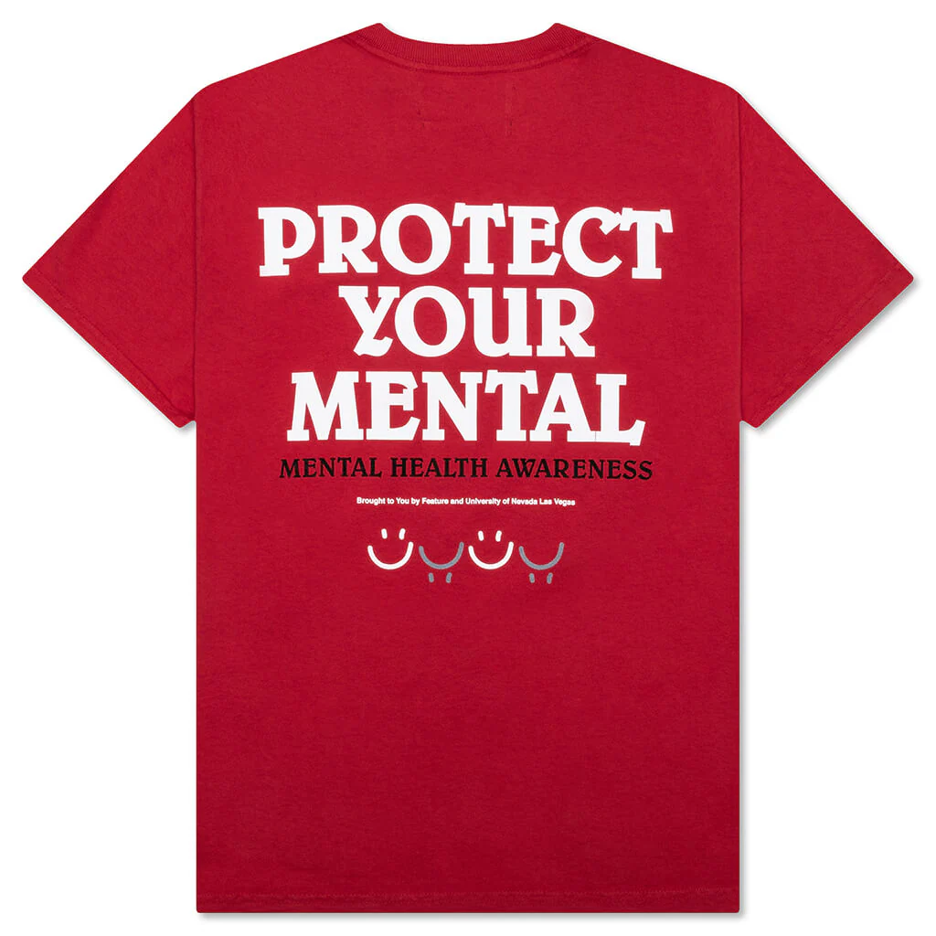 Feature x UNLV Protect Your Rebel Tee - Scarlet - Image 2