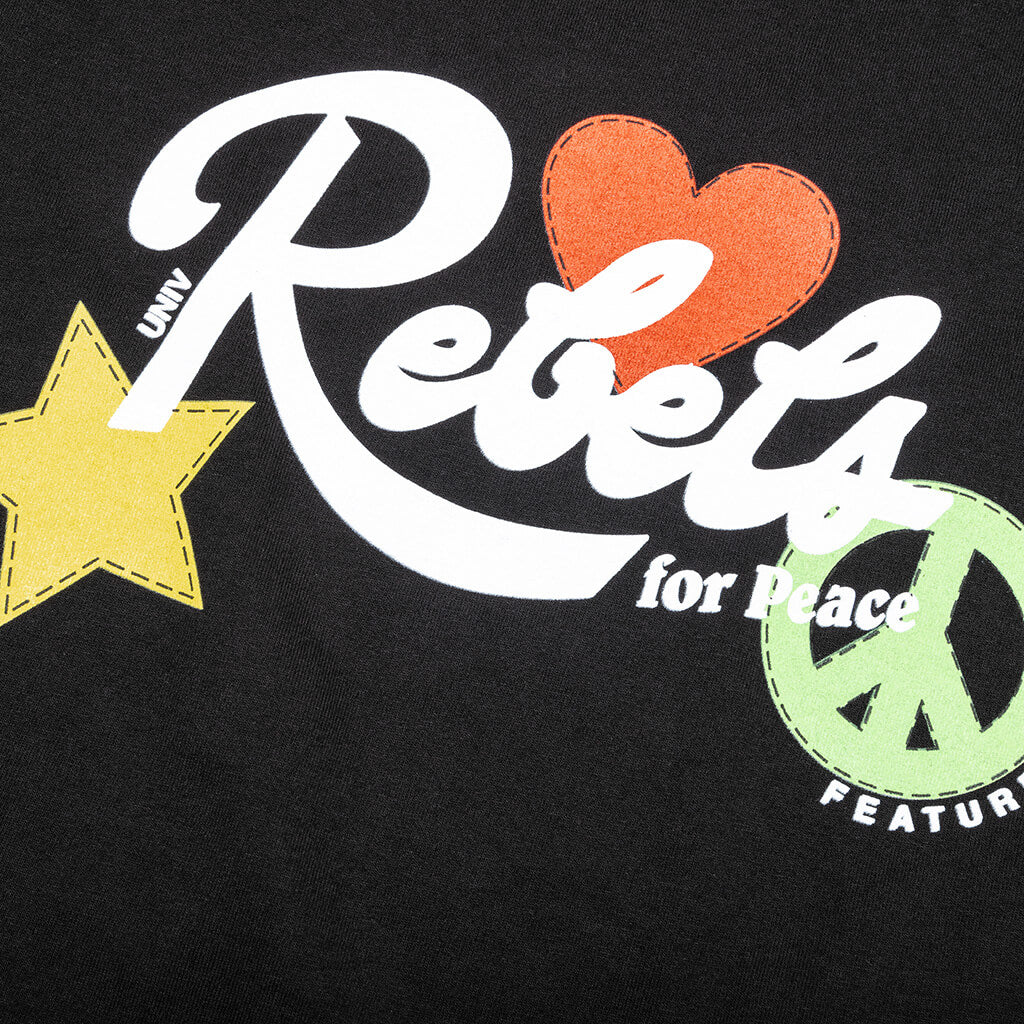Feature x UNLV Rebel For Peace Tee - Black - Image 3