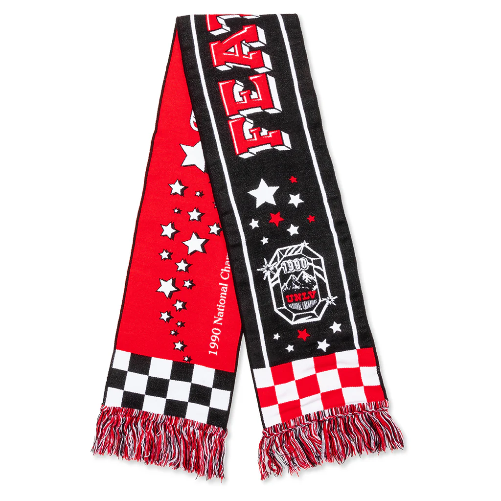 Feature x UNLV Rebel Scarf - Red/Black/White - Image 2