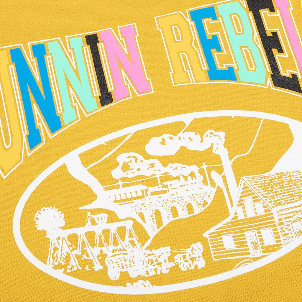 Feature x UNLV RR Crest Hoodie - Golden Rod - Image 3