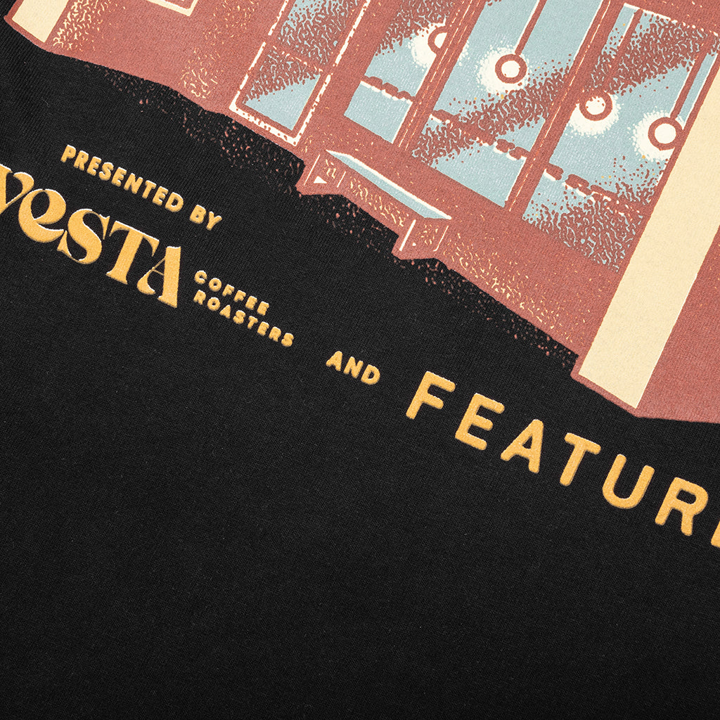 Feature x Vesta Coffee House Tee - Black - Image 7