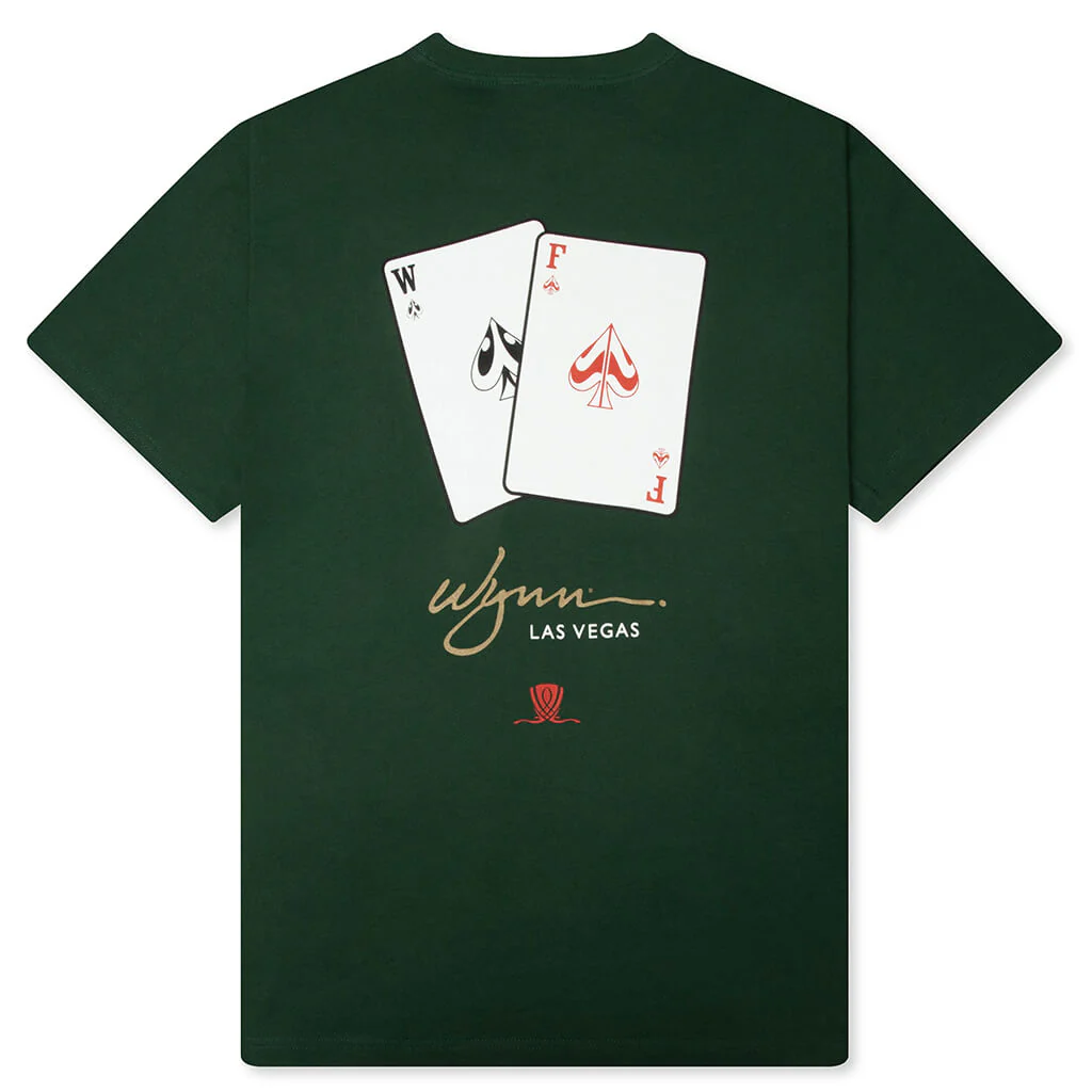 FEATURE x Wynn Cards Tee - Dark Green - Image 2