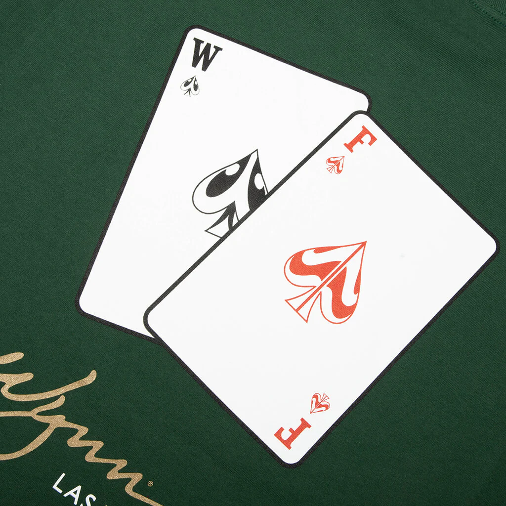 FEATURE x Wynn Cards Tee - Dark Green - Image 4