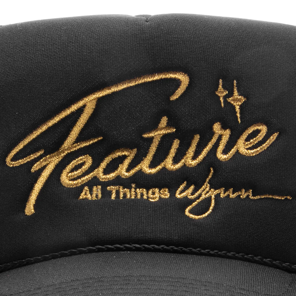 Feature x Wynn Shine Trucker - Black - Image 2