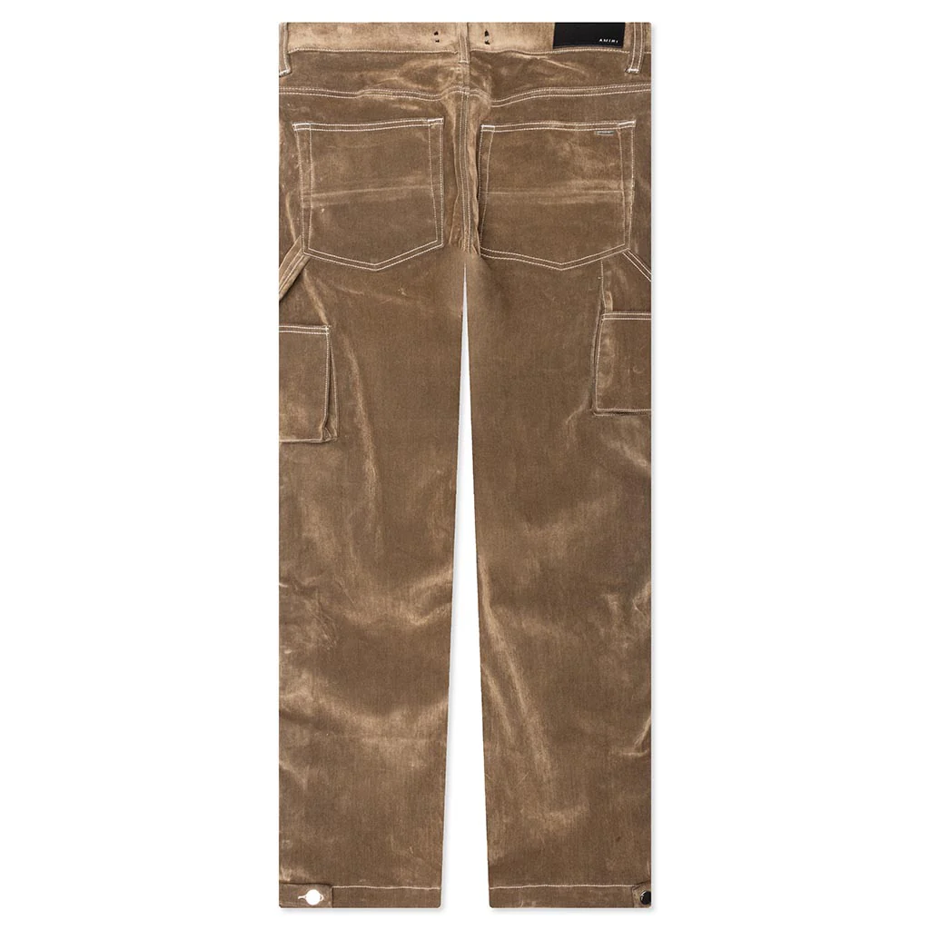 Flocked Carpenter - Tan - Image 2