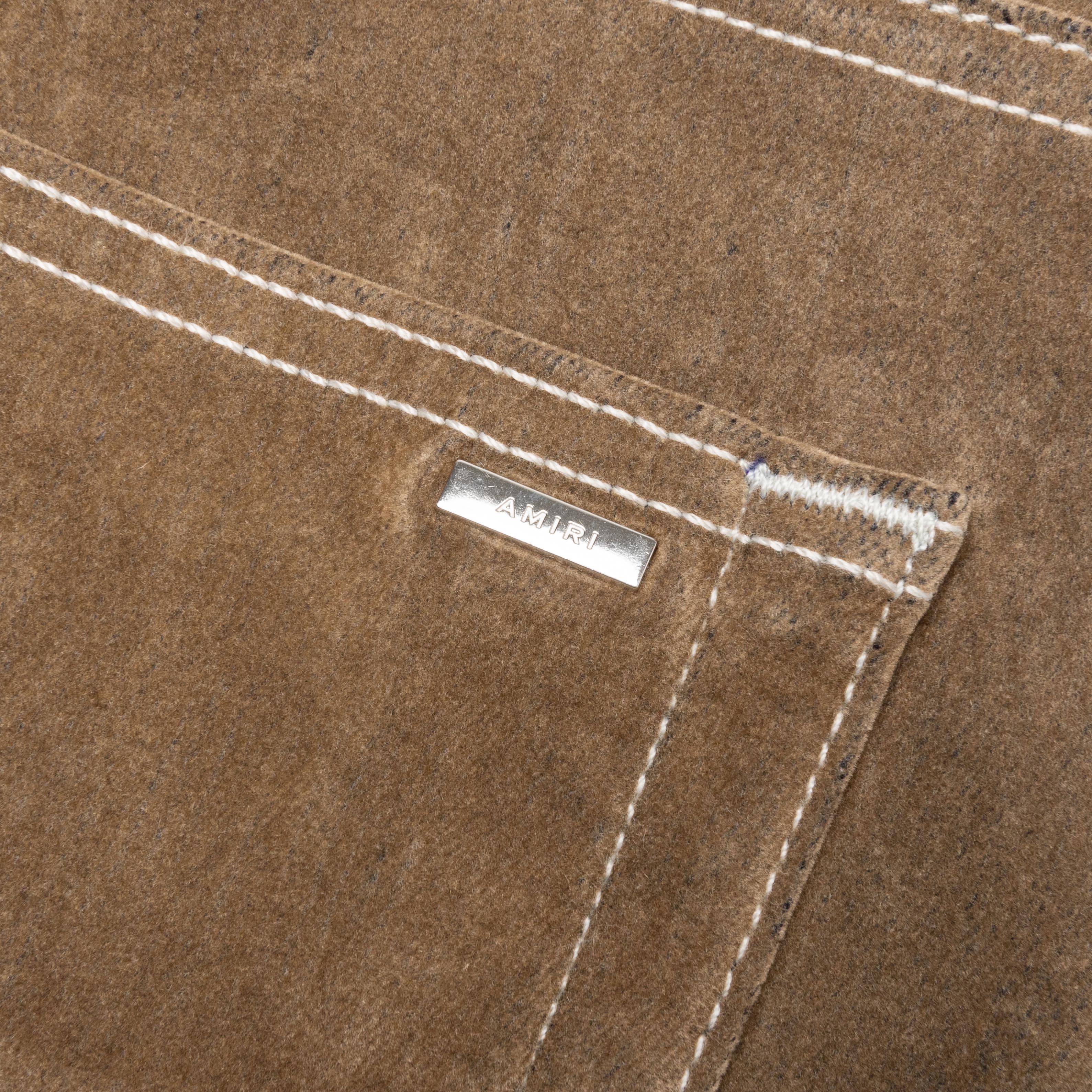 Flocked Carpenter - Tan - Image 5