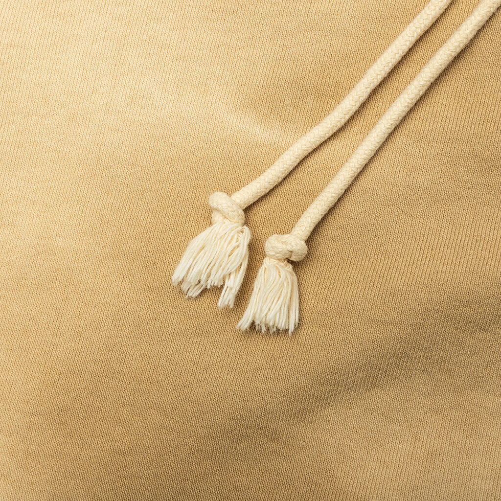 French Zip Hoodie - Tan - Image 3