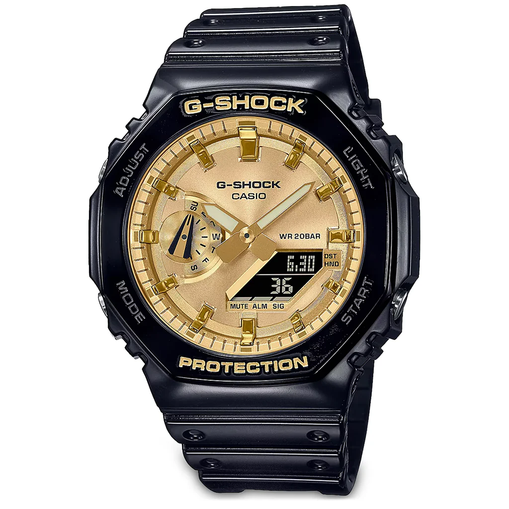 GA2100GB-1A - Black/Gold