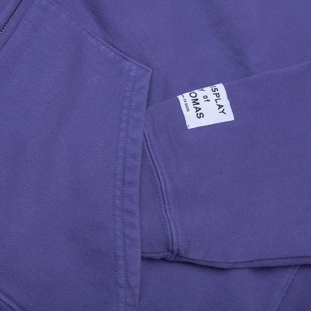 90's Full Zip - Washed Violet - Image 4