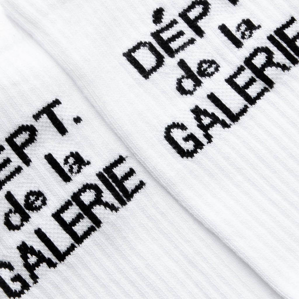 French Clean Socks - Clean White - Image 2