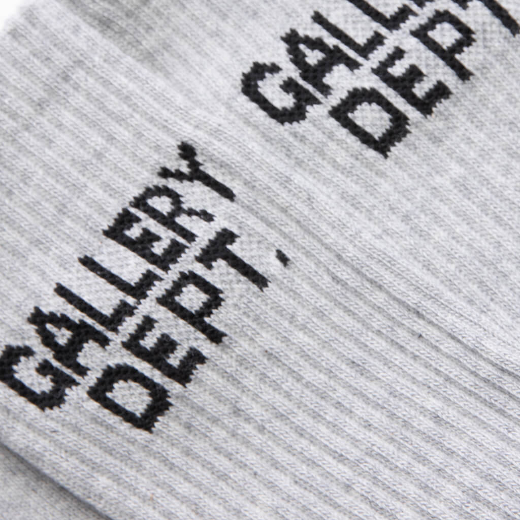 Clean Socks - Heather Grey - Image 2
