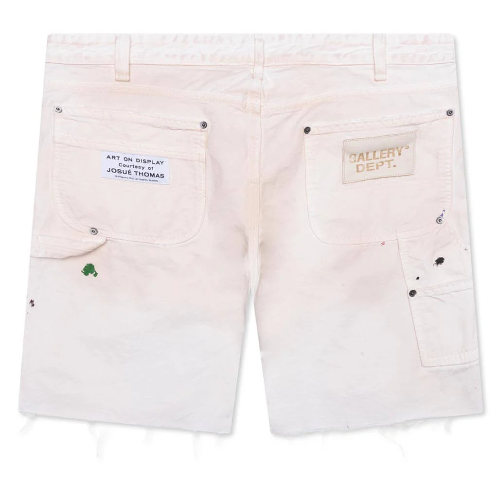 Flea Carpenter Shorts - White/Paint - Image 2