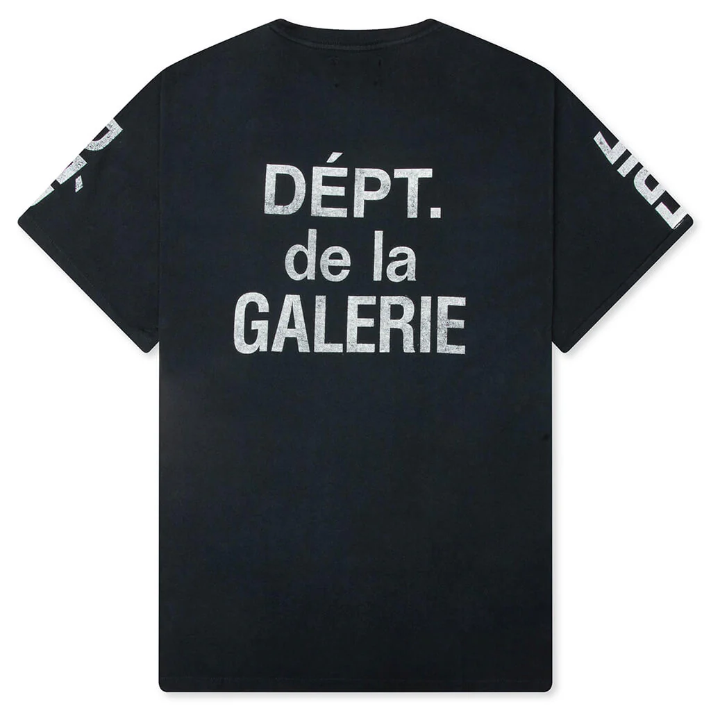 French Collector Tee - Washed Black - Image 2