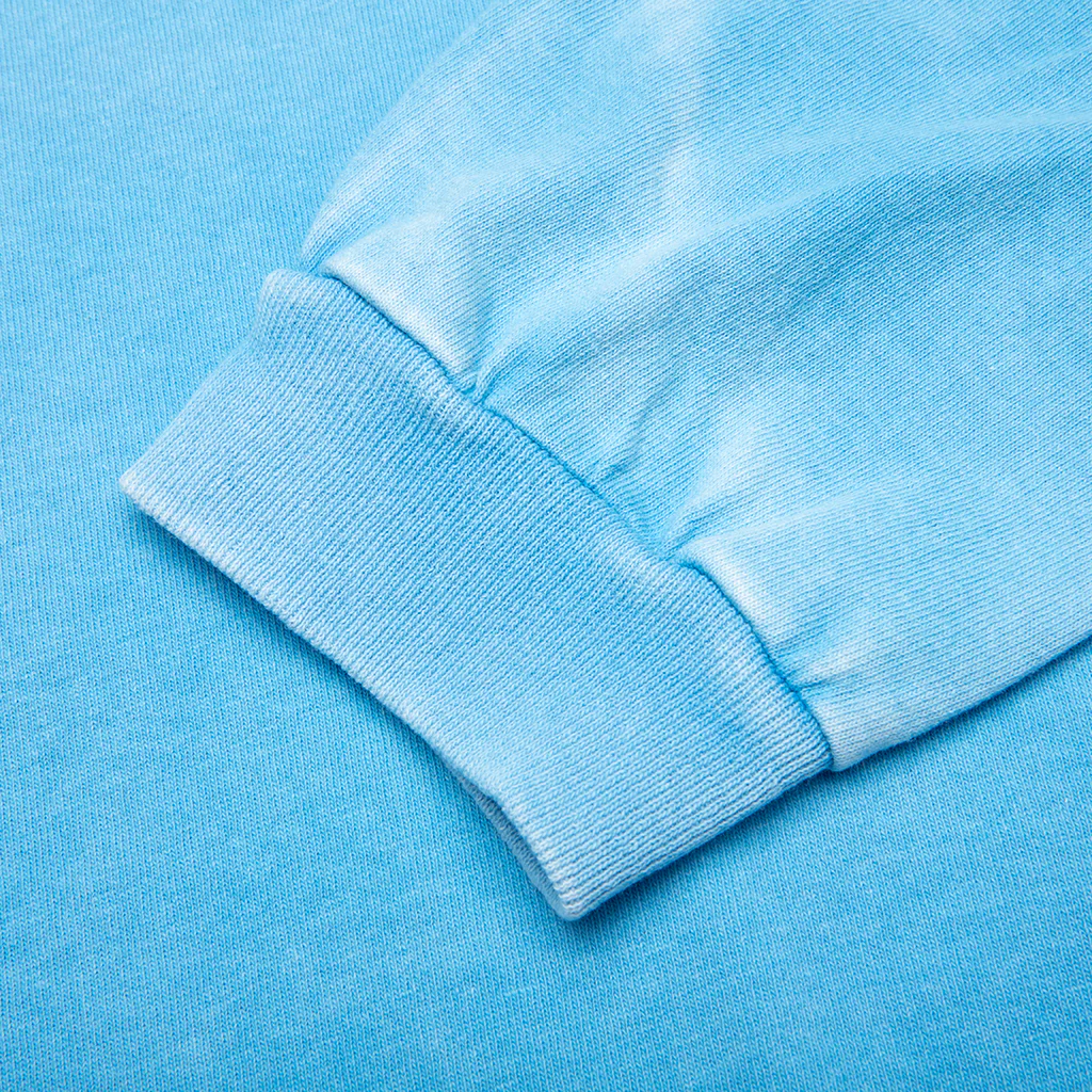 French L/S Tee - Cyan - Image 4